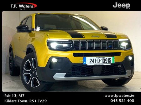 2024 Jeep Avenger ALTITUDE - FULL ELECTRIC - LAUNCH EDITION €28,895