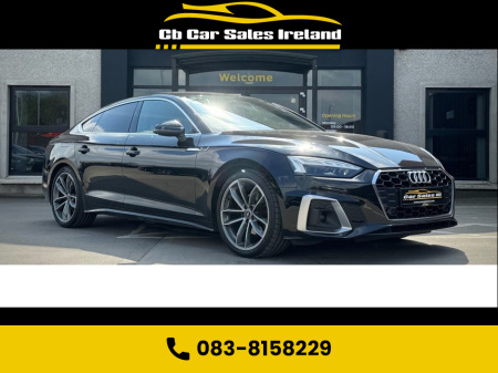 2022 Audi A5 2.0 TDI 35 S line Sportback 5dr Diesel S Tronic 19'' ALLOY WHEELS, 360* PARKING CAMERA, COMFORT & SOUND