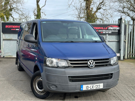 2010 Volkswagen Transporter LWB 2800 75KW TDI 5SPEED 4DR €6,999