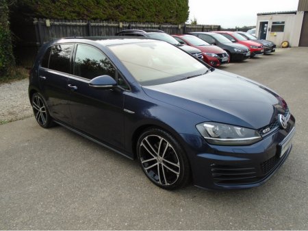 2016 Volkswagen Golf 161/BIG SPEC/2.0 TDI GTD 184-BHP 6SP/LEATHER/DYNAUDIO SOUND/CAMERA/HEATED SEATS/XENONS/FINANCE/CARD PAYMENTS & WARRANTY AVAILABLE/CRUISE/HIGH-SPEC/LOW TAX €200 €16,750