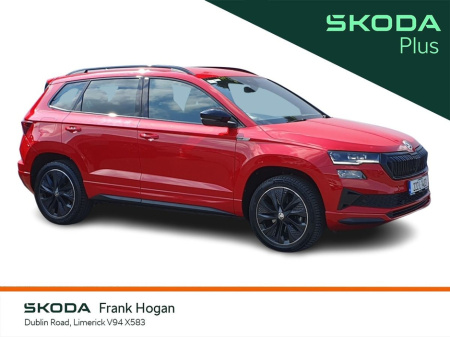 2022 Skoda Karoq 2.0TDI 150HP Sportline Call Frank Hogan Skoda 061-416000