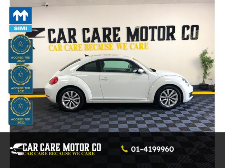2015 Volkswagen Beetle 1.2 TSI Full Black Leather Seats/Auto/Highline