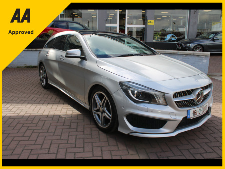 2016 Mercedes-Benz CLA Class MERCEDES CLA180 AMG-LINE 5DR ESTATE AUTOMATIC  // PANORAMIC ROOF // TOP SPEC LOADED WITH EXTRAS // BUY WITH CONFIDENCE AA AND SIMI APPROVED DEALER 2025 // FINANCE ARRANGED // ALL TRADE INS WELCOME // €16,950