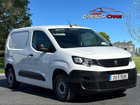 2021 Peugeot Partner 1.5 Blue HDI *3 SEATER VAT INVOICE*