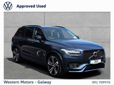 2024 Volvo XC90 T8 AWD 455bhp Ultimate Dark €83,945