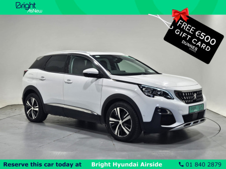 2018 Peugeot 3008 ALLURE 1.2 130 4DR €20,950