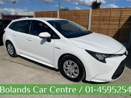 2021 Toyota Corolla HYBRID 1.8 AUTOMATIC 5DR ESTATE MODEL  www.bolandscarcentre.ie €20,900