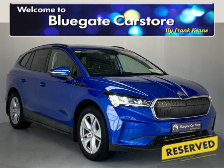 2023 Skoda Enyaq 60 IV 5DR AUTO**HEATED MULTIFUNCTIONAL STEERING WHEEL**FULL LEATHER INTERIOR**FRONT HEATED SEATS**SMART CLIMATE CONTROL**PARKING SENSORS**REVERSE CAMERA**TOUCH SCREEN MEDIA DISPLAY**APPLECARPLAY** €26,995