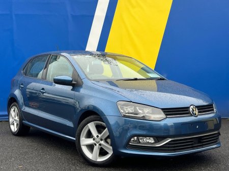 2017 Volkswagen Polo HIGHLINE 1.2 TSI AUTO // LEATHER/ALCANTARA HEATED SEATS // NEW 2 YEAR NCT UNTIL 2027 // ADAPTIVE CRUISE CONTROL