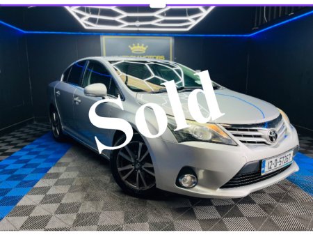 2012 Toyota Avensis 2.0 D-4D DPF 125 BHP Terra