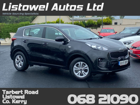 2018 Kia Sportage 1 ISG 114BHP * LOW MILEAGE * €16,950