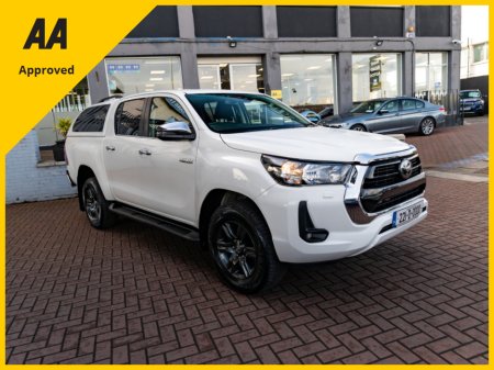 2022 Toyota Hilux 2.4 D-4D ICON EDITION  DOUBLE CAB AUTOMATIC WITH CANOPY // 1 OWNER WITH FULL STAMPED TOYOTA SERVICE HISTORY // NEVER BEEN USED FOR TOWING SO NO TOW BAR // BUY WITH CONFIDENCE AA  AND SIMI APPROVED 25