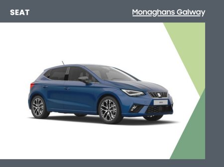 2025 SEAT Ibiza Excellence  1.0 TSI 115hp Manual – Saphire Blue - In Stock