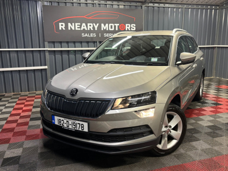 2018 Skoda Karoq 1.6TDI 115bhp Sportline €17,950