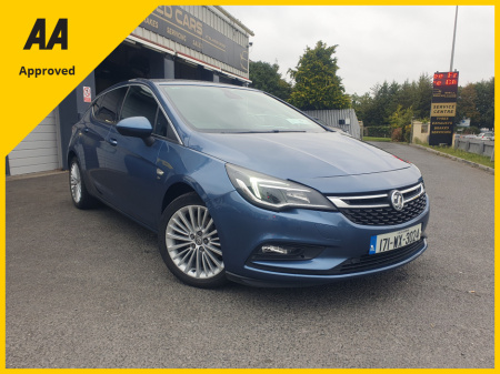 2017 Vauxhall Astra 1.6 CDTI ELITE NAV S/S 1 134BHP 5DR 136PS €10,950