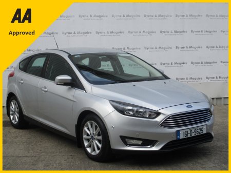2016 Ford Focus TITANIUM 1.5 TD 95PS 6SPEED 5DR. ONLY 68000 KMS, FULLY SERVICED AND NEW TIMING BELT FITTED. NCT TESTED AND TAXED !!!