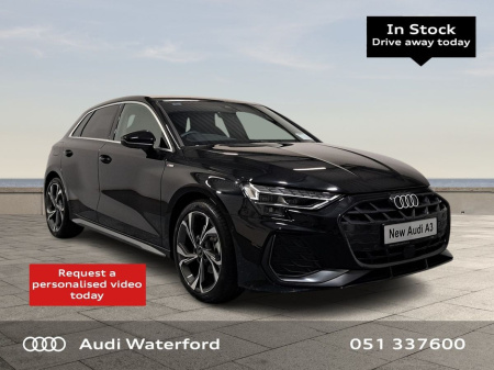2025 Audi A3 SB 30 TDI 116HP S-Line PCP from €511 per month