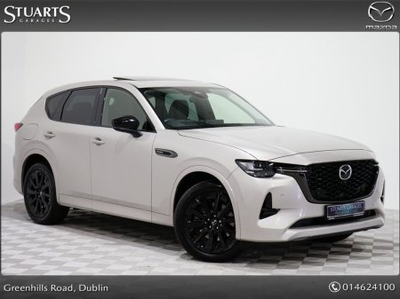 2023 Mazda CX-60 2.5 PHEV E Skyactiv Phev 327 HOMURA*JUST LISTED*HIGH SPEC* DRIVERS ASSISTANCE PACK, CONVENIENCE PACK AND PANORAMIC SUNROOF PLATINUM QUARTZ WITH BLACK