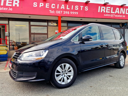 2017 Volkswagen Sharan 2.0 TDI 150 BHP SE BLUEMOTION TWIN SLIDING DOORS 7 SEATER €17,900