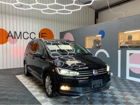 2019 Volkswagen Touran TDI HIGH LINE / 75k KMs / Rear & Front Heated Seats & Rear Entertainment System