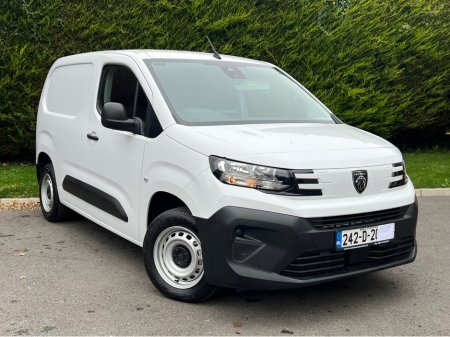 2024 Peugeot Partner 2024 ACTIVE PLUS 1.5 HDI 3 SEATER FINANCE AVAILABLE