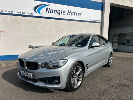 2014 BMW 3 Series GT SPORT. FINANCE AVAILABLE. TRADE IN WELCOME. www.nangleharris.ie. ALL CARS CHECKED WITH MOTORCHECK.IE CALL 01 5620011