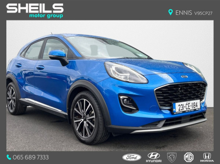 2023 Ford Puma 1.0 Petrol Hybrid Titanium 125BHP €24,950