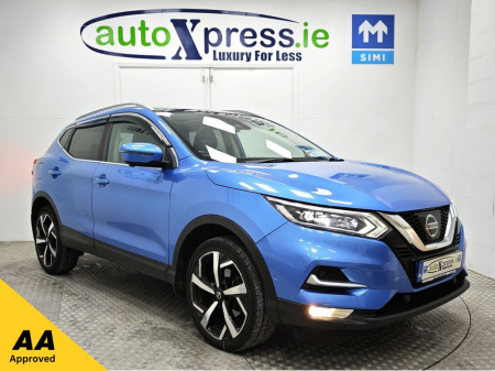 2018 Nissan Qashqai 1.5 DCI Tekna Reversing camera, Panoramic roof €16,995