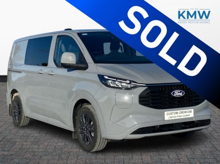 2025 Ford Transit Custom 2.5 SWB Limited Crew Cab, 2.5 232BHP PHEV Automatic