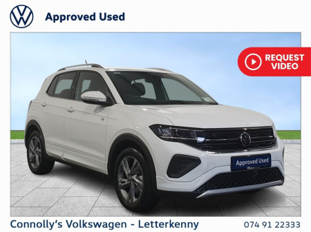 2024 Volkswagen T-Cross R-Line 1.0 TSI 115HP M6F *From €274 per month* €30,250