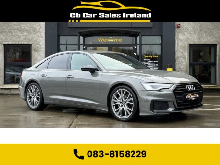 2022 Audi A6 2.0 TDI 40 Black Edition Saloon 4dr Diesel S Tronic quattro Euro 6 (s/s) (204 ps) CHRONOS GREY! + VIRTUAL COCKPIT + REVERSE CAMERA
