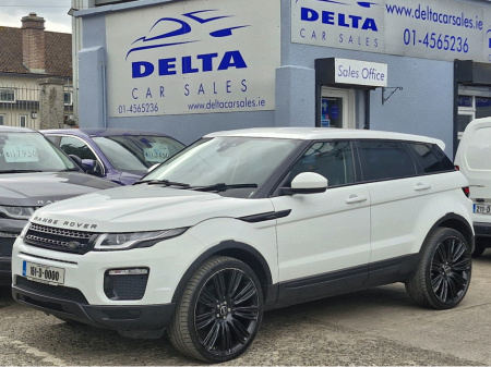 2016 Land Rover Range Rover Evoque SE 2.0 TD4 180BHP AUTOMATIC NCT 06/27 FINANCE AVAILABLE @ €76 PER WEEK FULL LEATHER/ HEATED SEATS/ TOUCH SCREEN MEDIA/ BLUETOOTH/ PARKING SENSORS/ HISTORY CHECKED €16,950