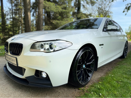 2015 BMW 5 Series 520D F10 MSPORT ALPINE WHITE €15,950