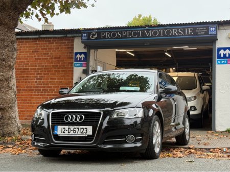 2012 Audi A3 1.4tfsi Automatic, Only 73kms, New Nct 10/2026, Reversing Camera, Bluetooth, Alloys, A/C, Service & Warranty Included, SIMI Dealer,