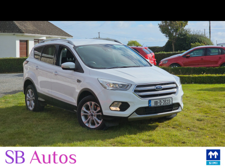 2018 Ford Kuga TITANIUM 1.5 TDCI 120PS F FWD 4DR €18,750