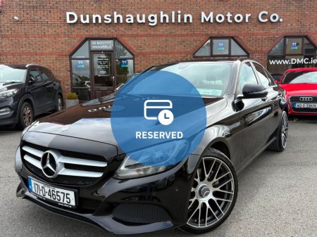 2017 Mercedes-Benz C Class C220D SE Executive Edition 4DR Auto