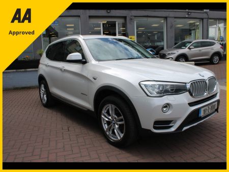 2016 BMW X3 2.0D X-LINE PLUS X-DRIVE 5DR ESTATE AUTO // AS NEW CONDITION WITH ONLY 112,000KMS // FULL HEATED LEATHER // BUY WITH CONFIDENCE AA AND SIMI APPROVED DEALER 2025 // FINANCE ARRANGED // ALL TRADE €22,950