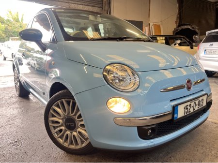 2015 Fiat 500 1.2 8V 69BHP LOUNGE 2DR €8,450
