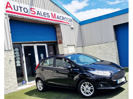 2017 Ford Fiesta 1.0 ZETEC 100PS 5DR LED DAYLIGHT NCT TAX €9,999