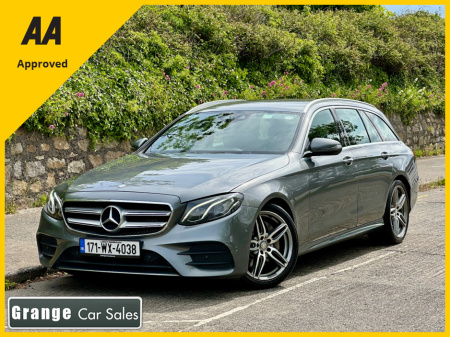 2017 Mercedes-Benz E Class E220d AMG Line Estate Auto | AA approved | Turbo done | High Spec | 2 keys | June 26 nct | Sept 25 tax | Sold serviced and valeted with history check supplied | Warranty provided. €14,999