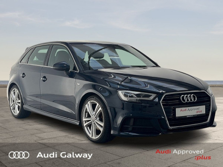 2017 Audi A3 €279 p/m HP 1.6TDI 110 S Line €19,950
