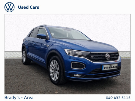 2021 Volkswagen T-Roc R-LINE 2.0 TDI 150BHP M6F 5DR