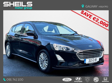 2021 Ford Focus 1.0T EcoBoost Hybrid 125PS Titanium €22,950