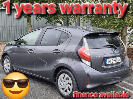 2019 Toyota Aqua 2019 TOYOTA AQUA HYBRID AUTO 1YR WARRANTY €12,990