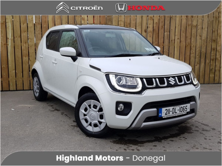 2021 Suzuki Ignis 1.2 Hybrid SZ3 MT * LOW KMS * FULL MAIN DEALER SERVICE HISTORY * LONG NCT * €15,500