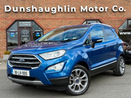 2018 Ford Ecosport TITANIUM 1.5TDI 6SPD *LOW KMS* €13,900
