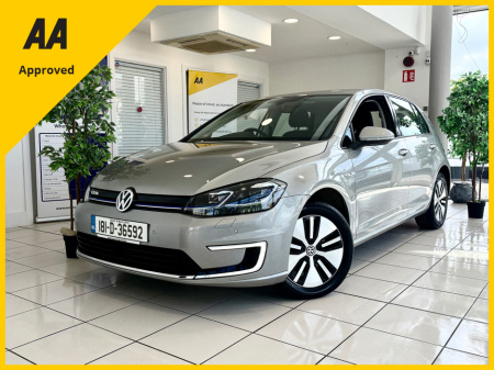 2018 Volkswagen E-Golf COMFORTLINE  E-GOLF AS NEW HEATED SEATS CAMERA 12MONTHS WARRANTY €13,890
