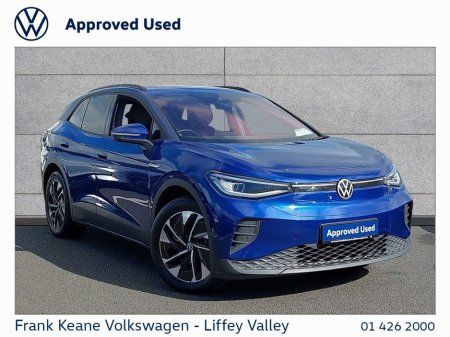 2022 Volkswagen ID.4 77KWH BUSINESS 204HP *BLUE DUSK* *PCP FINANCE AVAILABLE FROM €293PM* *IQ HEADLIGHTS* *PRIVACY GLASS* *ART VELOUR SEATS* *PARKING CAMERA* *BATTERY CERTIFIED*