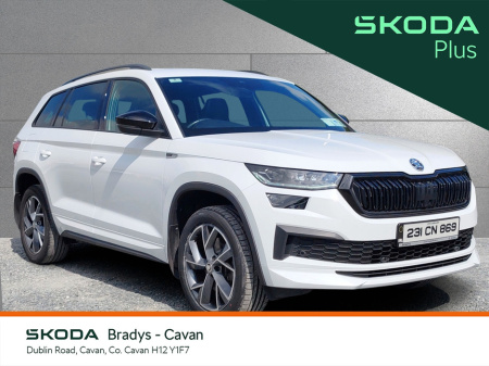 2023 Skoda Kodiaq 7S SPORT 2.0 TDI 150HP D DSG 5DR €51,950