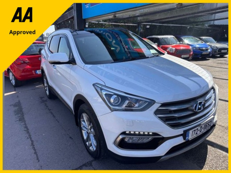2017 Hyundai Santa Fe 2.2 CRDI, PREMIUM MODEL, 4X4 , AUTOMATIC, 7 SEATS, FULL DEALER HISTORY, LOW MILEAGE, NEW NCT, AA APPROVED, FINANCE, NATIONWIDE WARRANTY, 5 STAR REVIEW